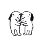 Friendly dog POTATO（個別スタンプ：32）
