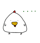 せわしないトリ（個別スタンプ：8）