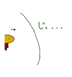せわしないトリ（個別スタンプ：36）