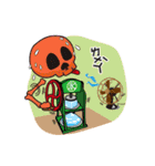 Spades skull（個別スタンプ：12）
