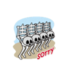 Spades skull（個別スタンプ：35）