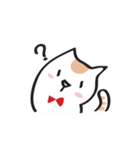 Cat say！-Working is happy（個別スタンプ：21）