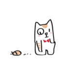 Cat say！-Working is happy（個別スタンプ：27）