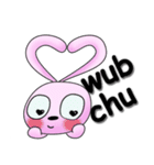 Bubble Gum Bunny（個別スタンプ：16）