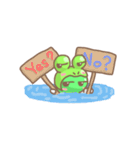 あのカエル 1 リニューアル版（個別スタンプ：6）