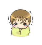 あかちゃんとおねえちゃん（個別スタンプ：3）