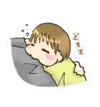 あかちゃんとおねえちゃん（個別スタンプ：9）