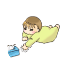 あかちゃんとおねえちゃん（個別スタンプ：11）