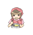 あかちゃんとおねえちゃん（個別スタンプ：14）
