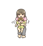 あかちゃんとおねえちゃん（個別スタンプ：37）