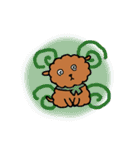 茶色い子犬のラム（個別スタンプ：16）
