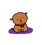 茶色い子犬のラム（個別スタンプ：35）