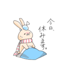 チキンさんと大福さん（個別スタンプ：3）