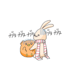 チキンさんと大福さん（個別スタンプ：16）