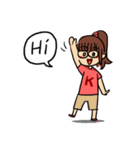 Cute Koharu（個別スタンプ：1）