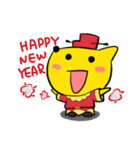 Bigdog Happy New Year（個別スタンプ：1）