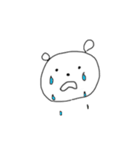 たぶんくま と うさぎ（個別スタンプ：6）