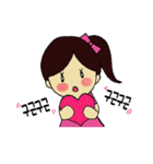 恋するゆきちゃん（個別スタンプ：8）