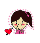 恋するゆきちゃん（個別スタンプ：38）