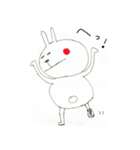 ウサたんとネコたん（個別スタンプ：25）
