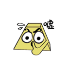 Square head two teeth (everyday life)（個別スタンプ：32）