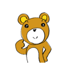 あおりっくま 修正版（個別スタンプ：4）