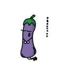 Purple eggplant-Playful through life（個別スタンプ：11）