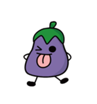 Purple eggplant-Playful through life（個別スタンプ：13）