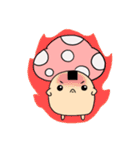 onigiri mushroom（個別スタンプ：23）