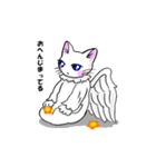 猫の天使（個別スタンプ：39）