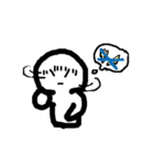 空気お化けの憂鬱（個別スタンプ：11）