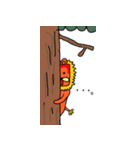 赤髪ライオンジャロ。（個別スタンプ：4）
