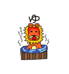 赤髪ライオンジャロ。（個別スタンプ：39）