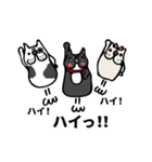 フレンチブル的なドッグ（個別スタンプ：37）