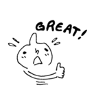 ワタナベくん 英語ver（個別スタンプ：6）