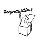 ワタナベくん 英語ver（個別スタンプ：13）