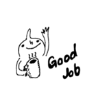 ワタナベくん 英語ver（個別スタンプ：18）