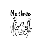 ワタナベくん 英語ver（個別スタンプ：34）