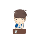 Samo and Boat（個別スタンプ：21）