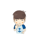 Samo and Boat（個別スタンプ：24）