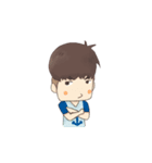 Samo and Boat（個別スタンプ：25）