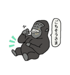 サルとゴリラ（個別スタンプ：27）