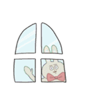 シュールうさねこくまスタンプ（個別スタンプ：9）