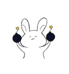 非リア充うさぎ（個別スタンプ：2）