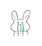 非リア充うさぎ（個別スタンプ：5）