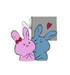 非リア充うさぎ（個別スタンプ：7）