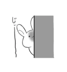 非リア充うさぎ（個別スタンプ：8）