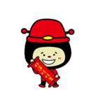 Q brother Meng Mei couple files 2（個別スタンプ：16）