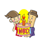 Mr＆Mrs.Coffee（個別スタンプ：8）