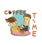 Mr＆Mrs.Coffee（個別スタンプ：28）